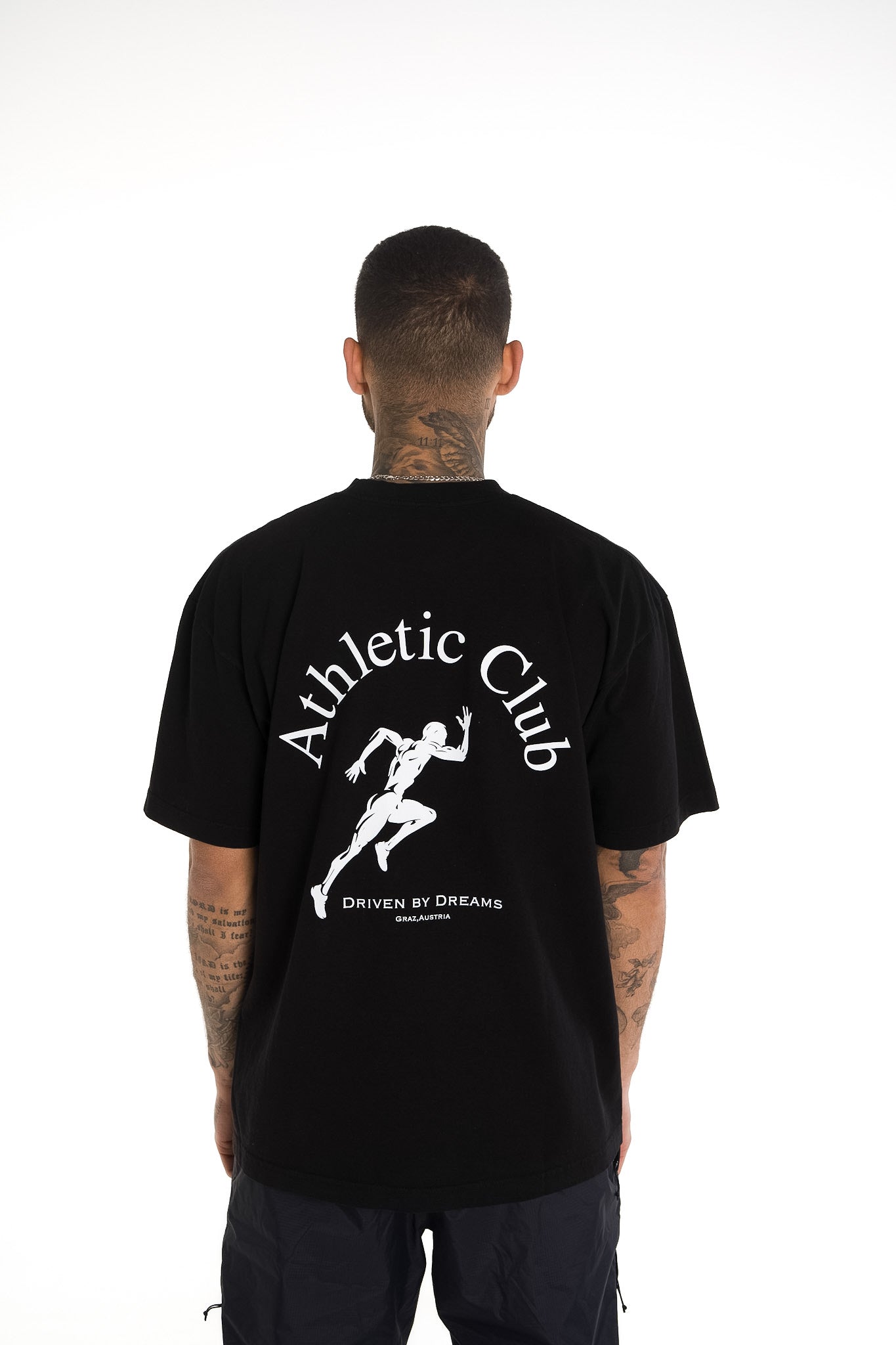 ATHLETIC CLUB T-SHIRT BLACK